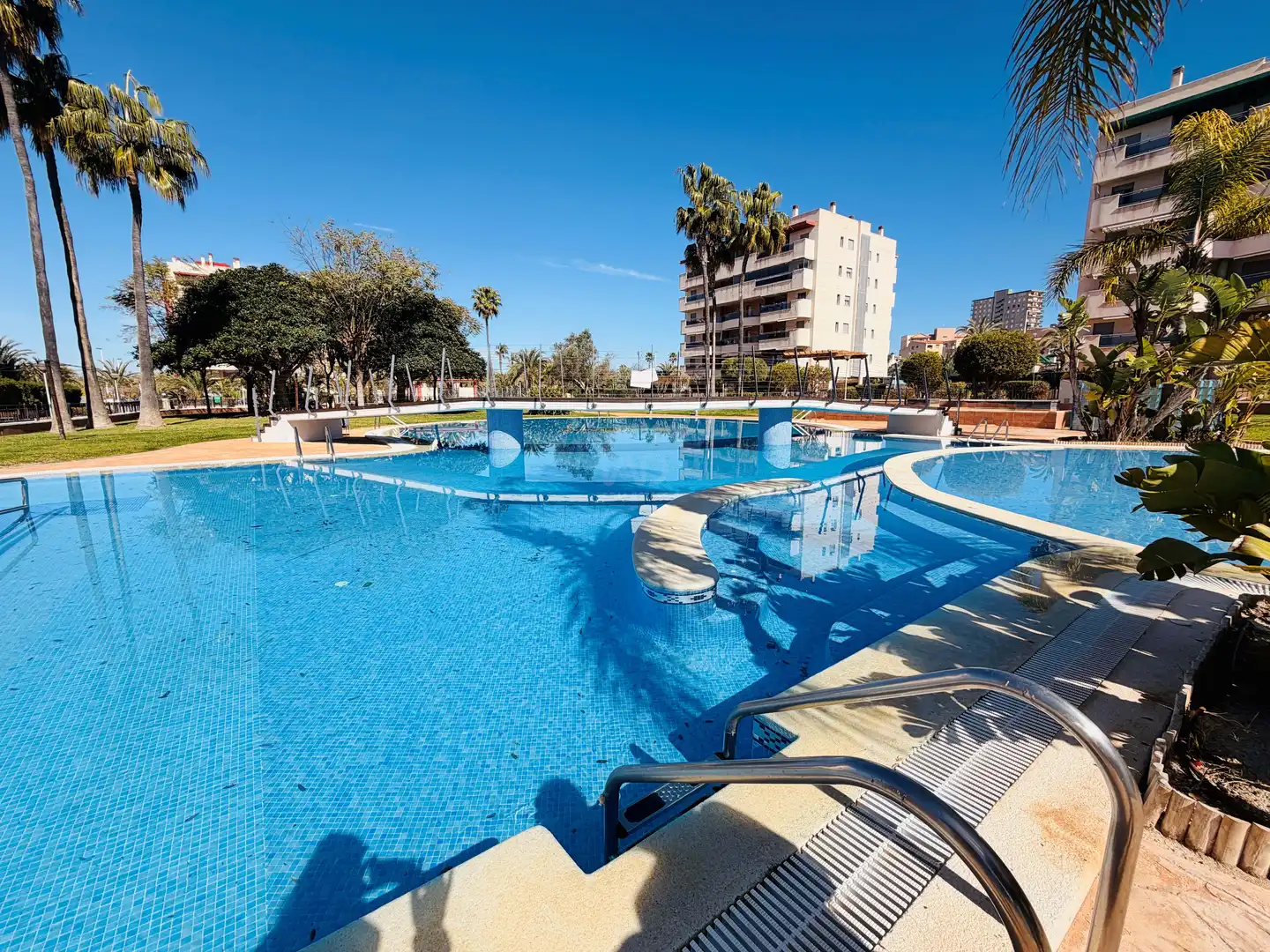 Swimming pool of Flat for sale in Elche / Elx  with Air Conditioner, Heating and Swimming Pool