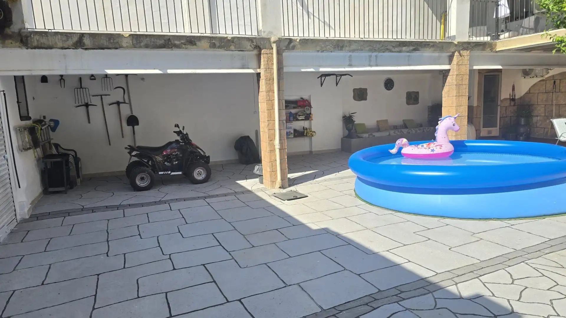 Piscina de Casa o chalet en venta en Pueyo de Santa Cruz con Aire acondicionado, Calefacción y Jardín privado