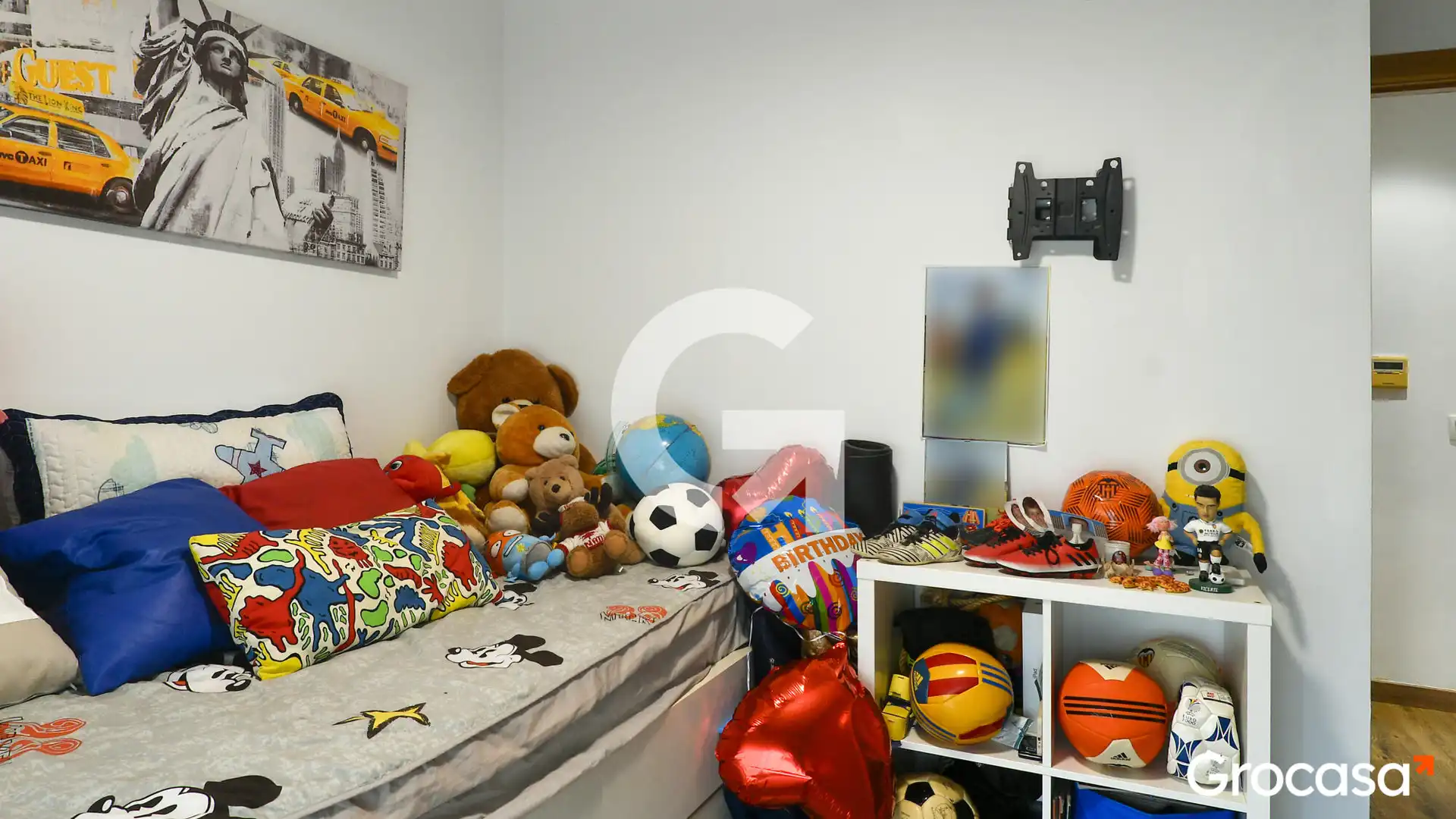 Dormitori de Casa adosada en venda en Sagunto / Sagunt amb Aire condicionat, Terrassa i Traster