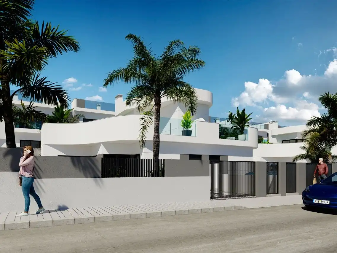 Casa aparellada amb piscina en venda a Los Balcones - Los Altos, imagen 6