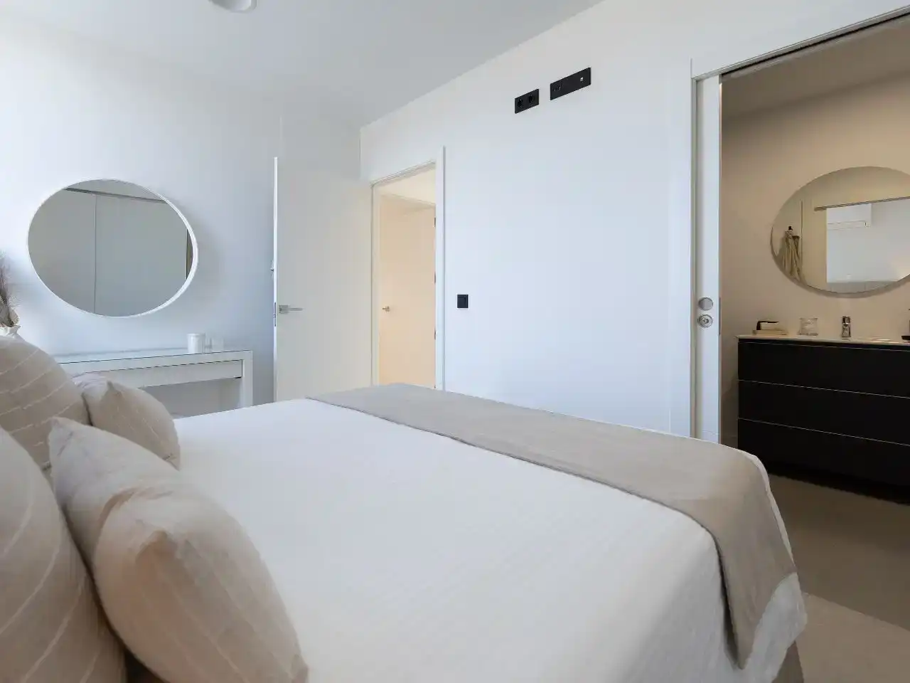 Bedroom of Detached homes for rent in Antigua  with Air Conditioner and Swimming Pool
