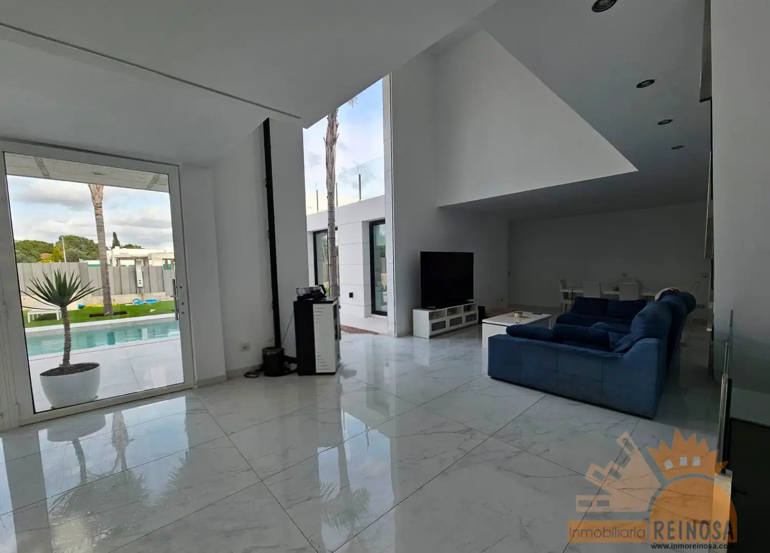 Sala de estar de Casa o chalet en venta en Molina de Segura con Aire acondicionado, Jardín privado y Terraza