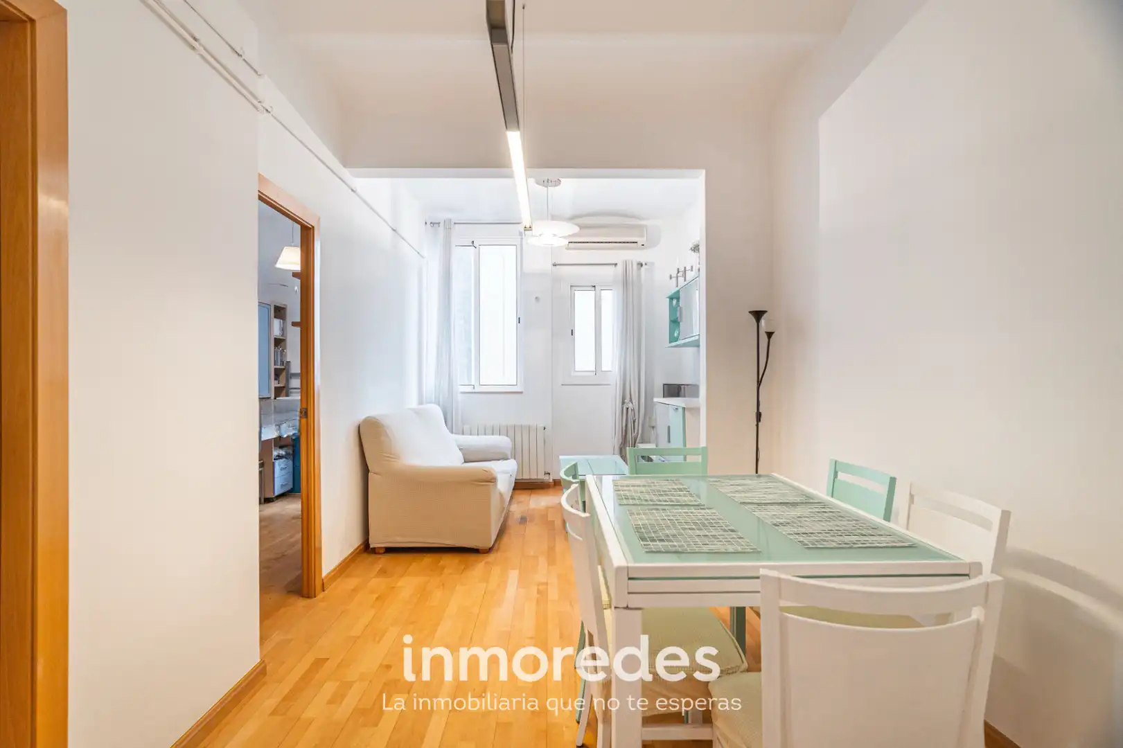 Sala de estar de Piso en venta en Barcelona con Aire acondicionado, Calefacción y Parquet