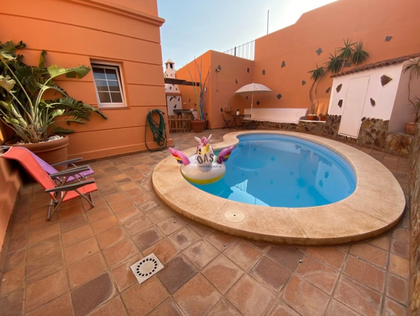 Piscina de Casa o chalet de alquiler en Candelaria con Terraza, Trastero y Piscina