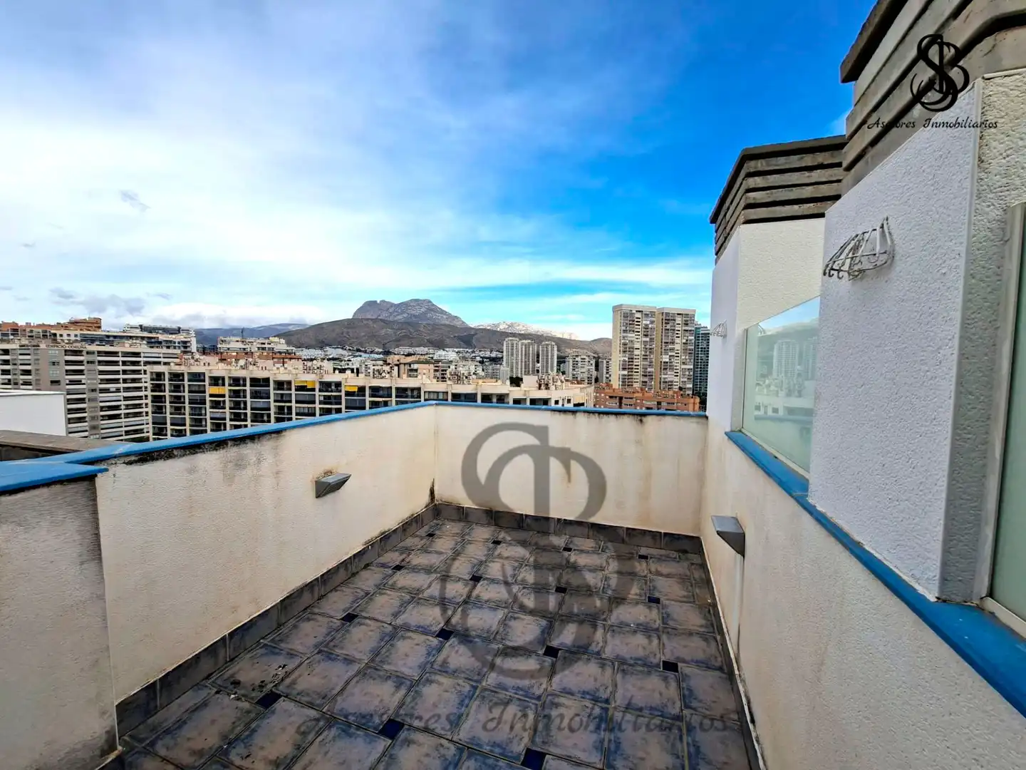 Terraza de Dúplex en venta en Villajoyosa / La Vila Joiosa con Aire acondicionado, Calefacción y Amueblado