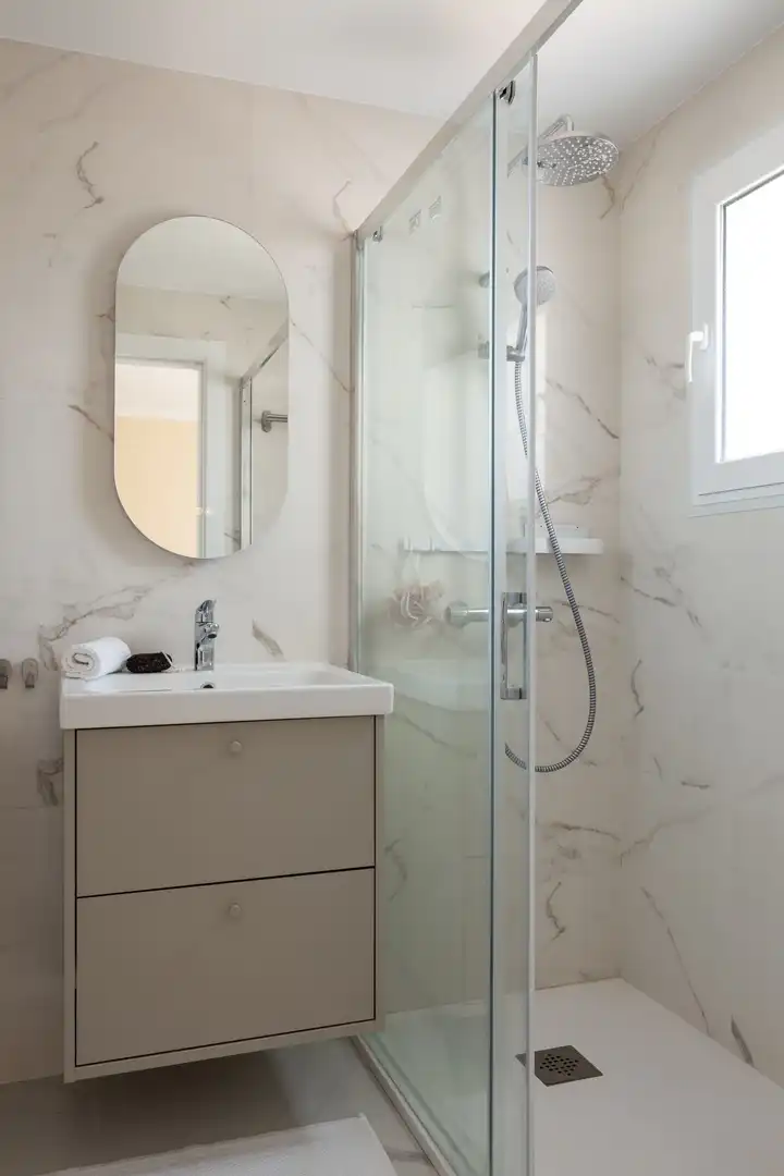 Baño de Ático en venta en Mijas con Terraza y Amueblado