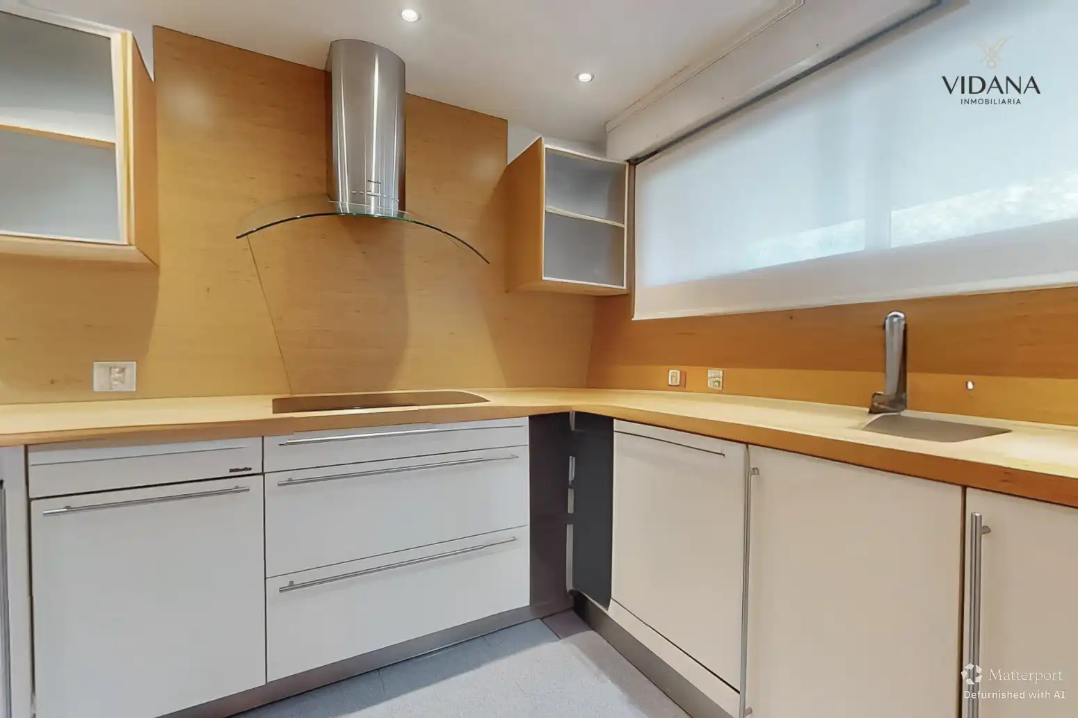 Cocina de Ático en venta en  Pamplona / Iruña con Calefacción, Jardín privado y Parquet