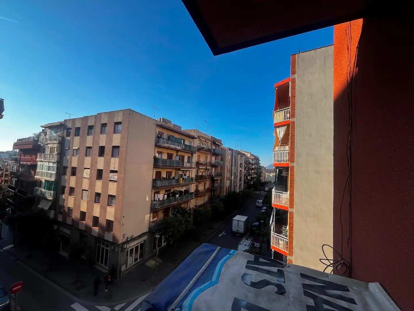 Vista exterior de Piso en venta en Mataró con Terraza
