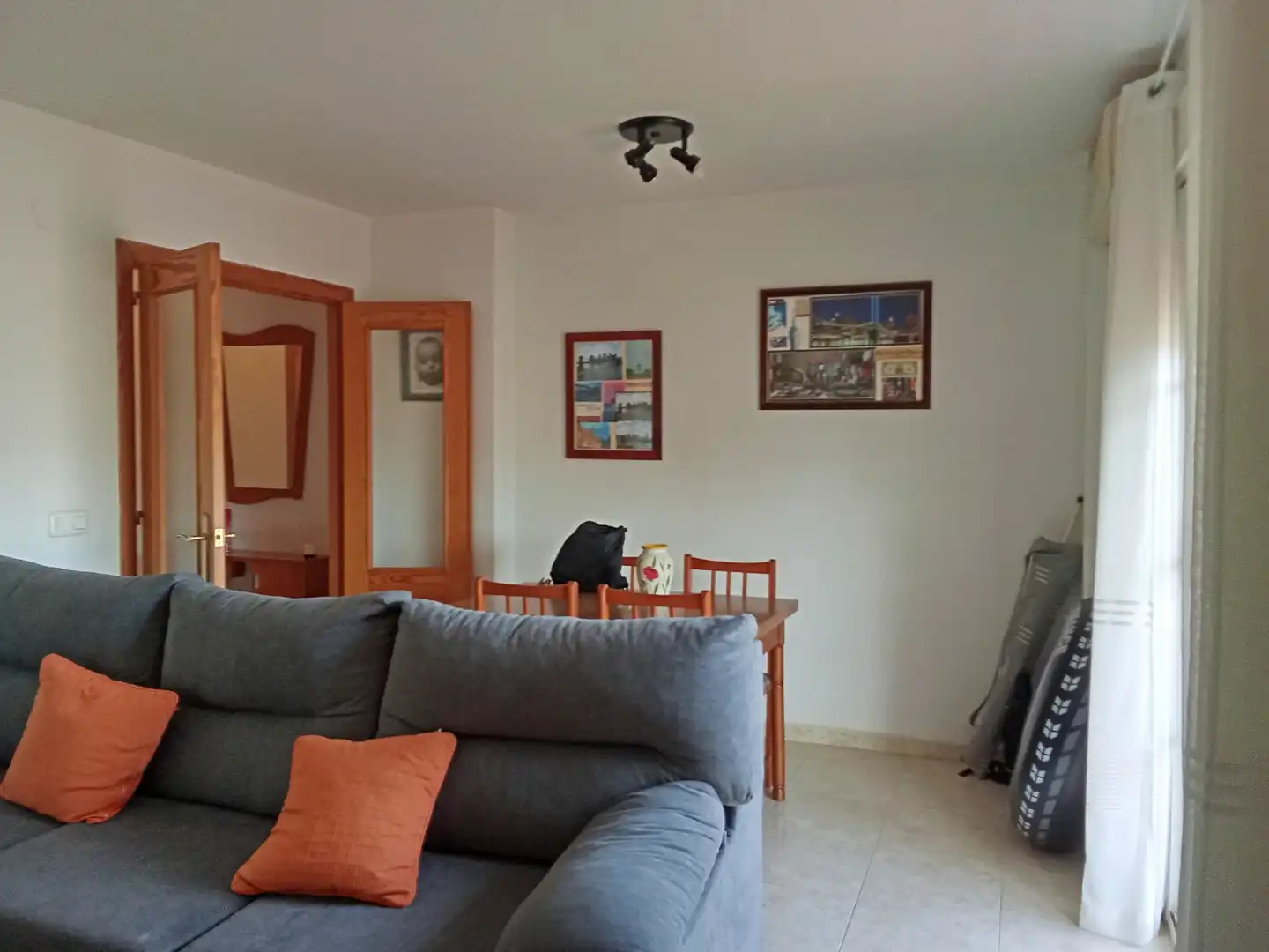 Sala d'estar de Apartament en venda en Peñíscola / Peníscola amb Terrassa, Moblat i Forn