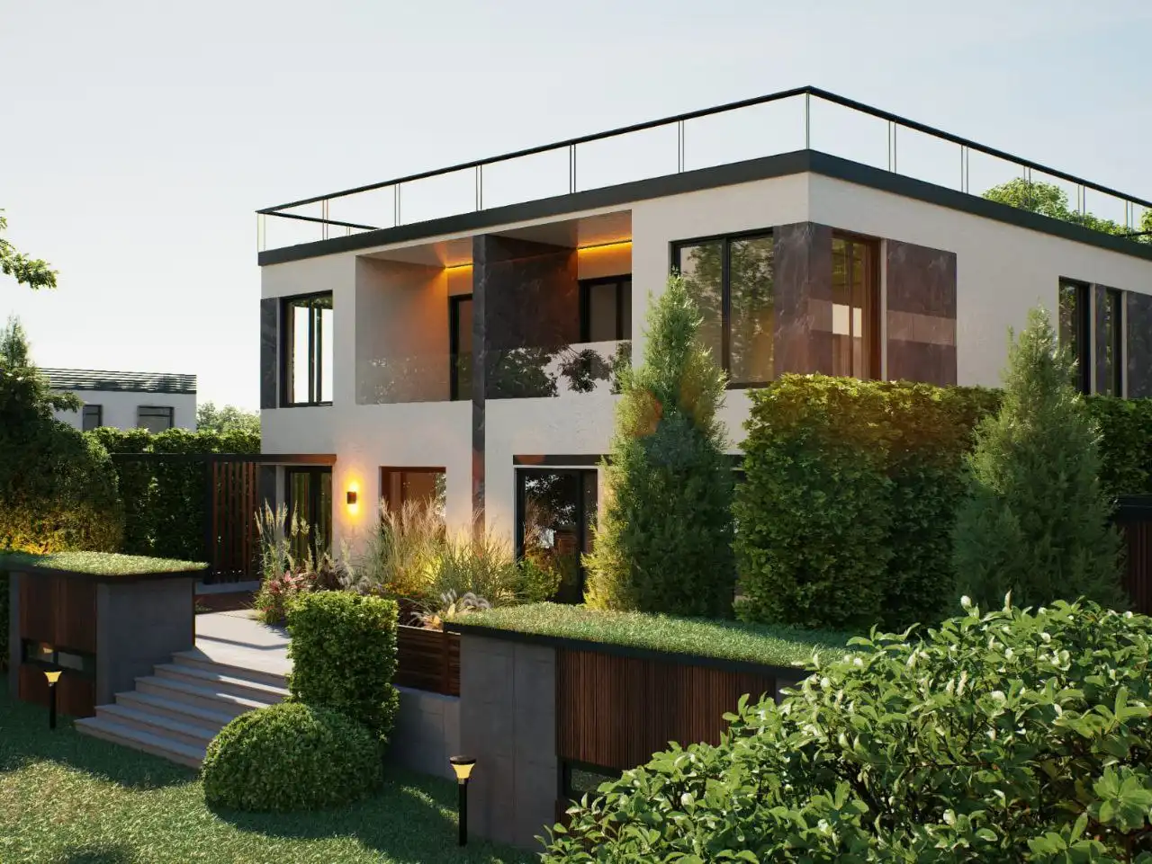 Vista exterior de Casa adosada en venta en Lloret de Mar con Aire acondicionado, Jardín privado y Parquet