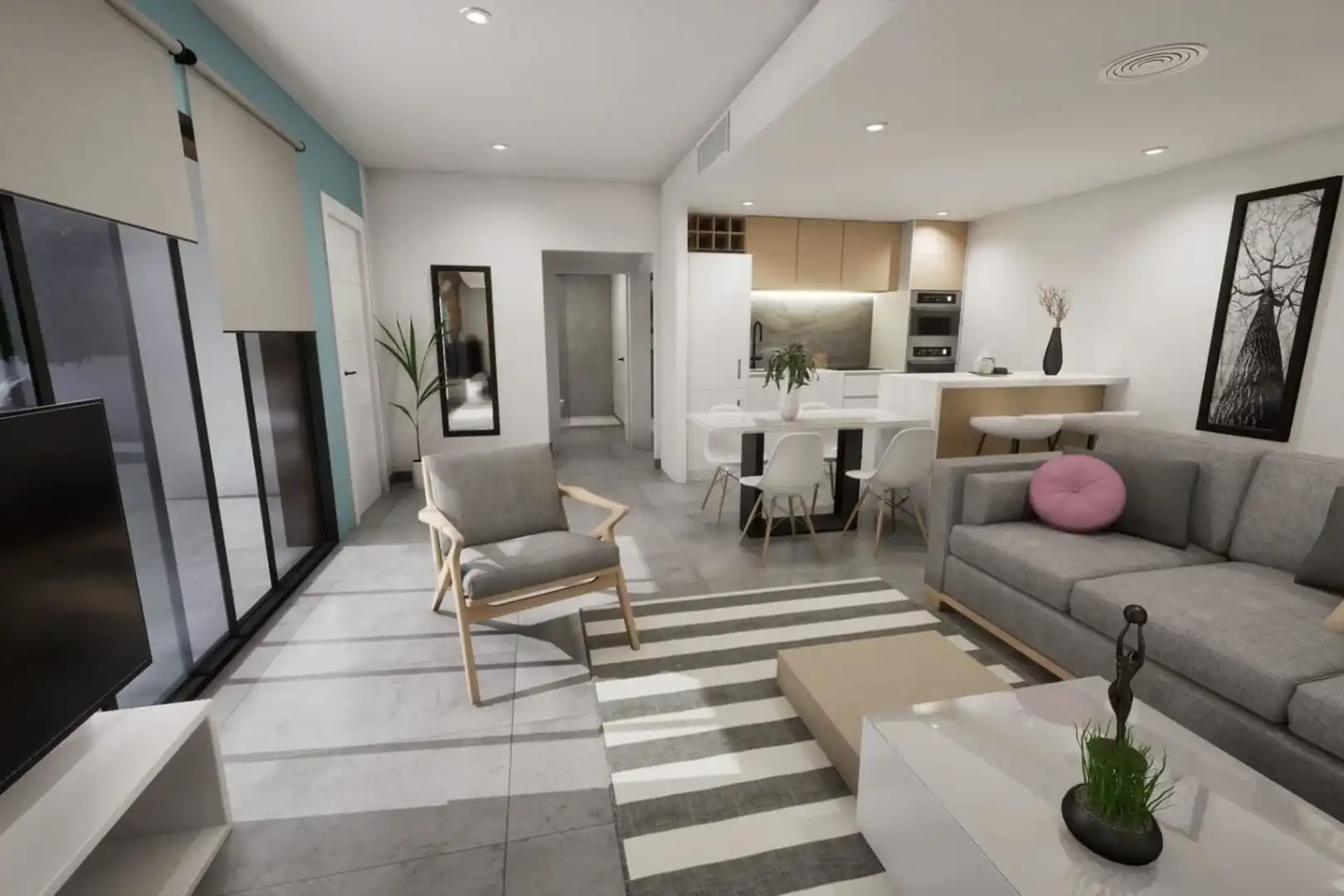 Wohnzimmer von Einfamilien-Reihenhaus zum Verkauf in Torre-Pacheco