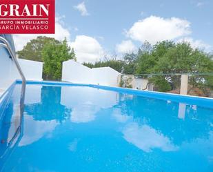 Swimming pool of House or chalet for sale in  Albacete Capital  with Air Conditioner, Heating and Storage room