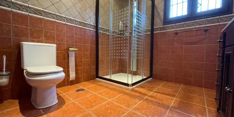 Bany de Casa o xalet en venda en Loja amb Aire condicionat, Jardí privat i Terrassa