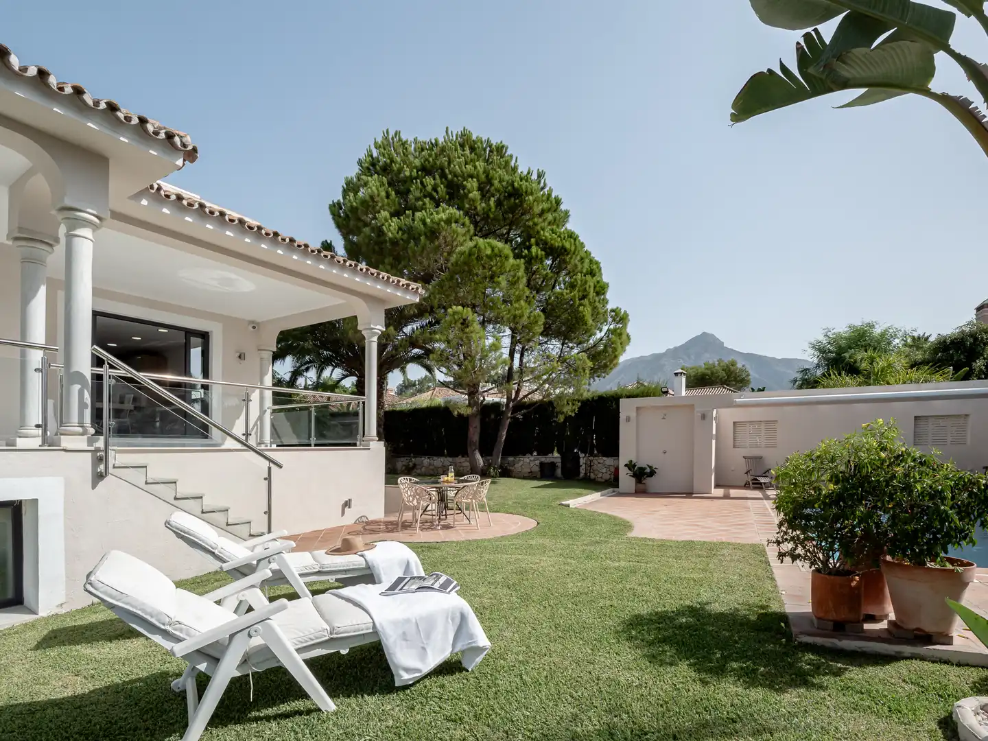 Jardín de Casa o chalet en venta en Marbella con Aire acondicionado, Calefacción y Piscina