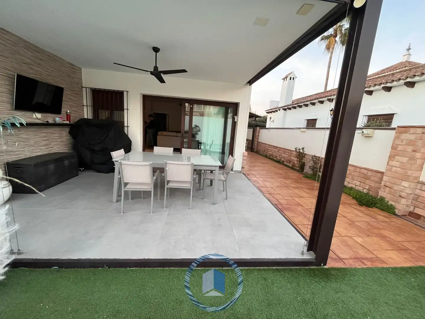 Terrace of Detached homes for sale in Montequinto  with Storage room and Swimming Pool