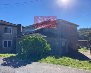 Exterior view of Single-family semi-detached for sale in O Corgo    with Terrace