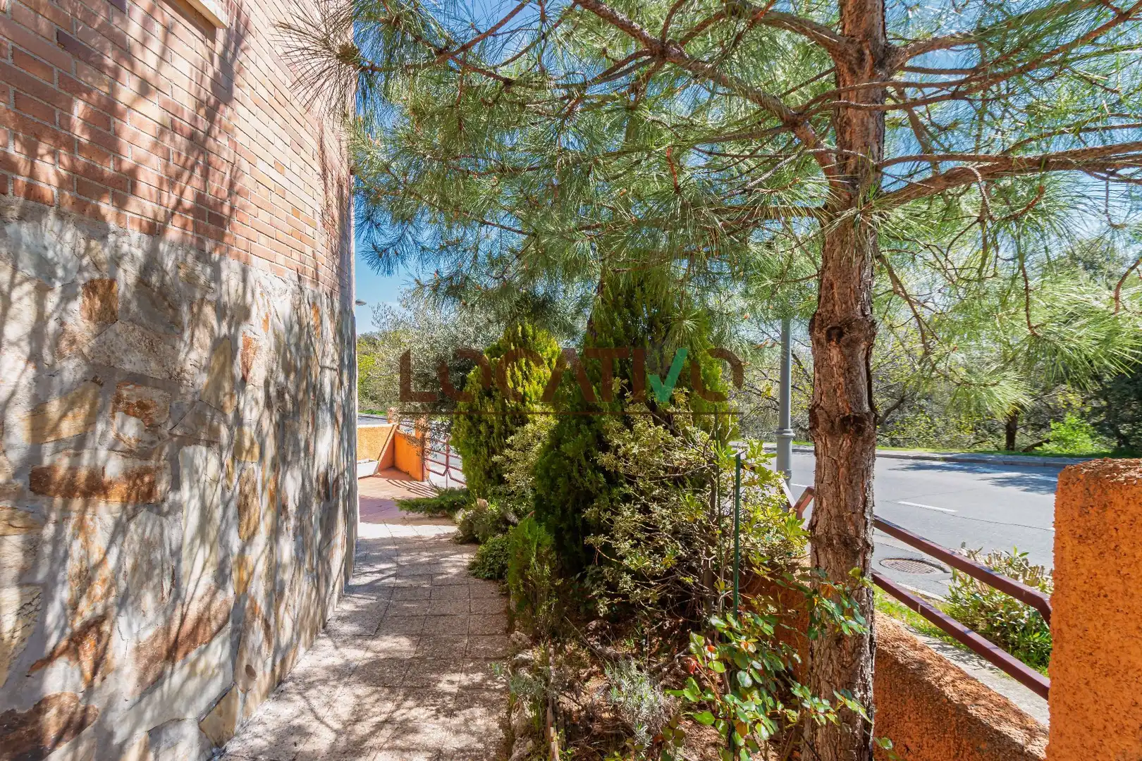 Exterior view of Houses for sale in San Lorenzo de El Escorial  with Heating, Private garden and Terrace