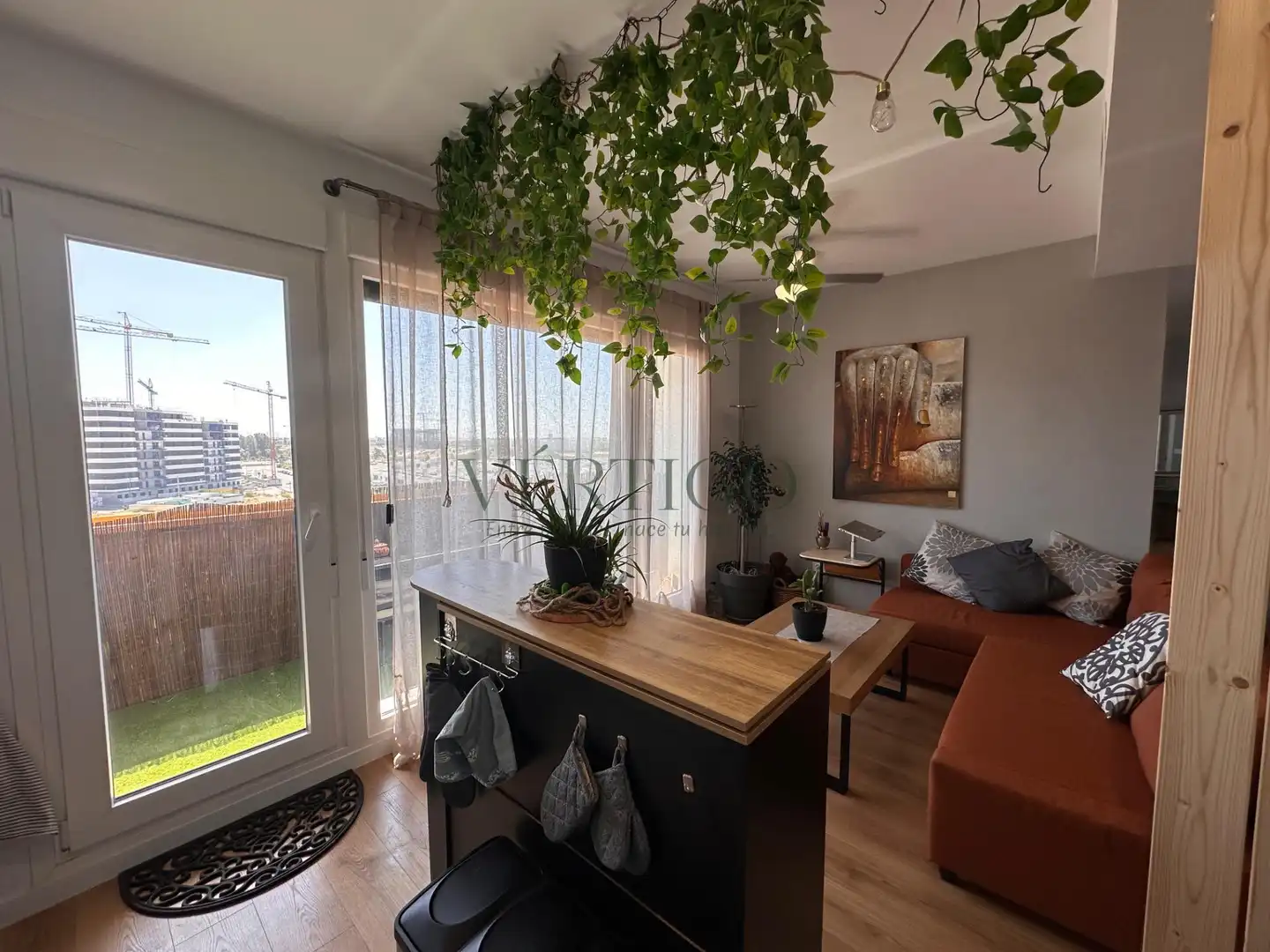 Terrasse von Wohnung zum Verkauf in Dos Hermanas mit Klimaanlage, Heizung und Terrasse