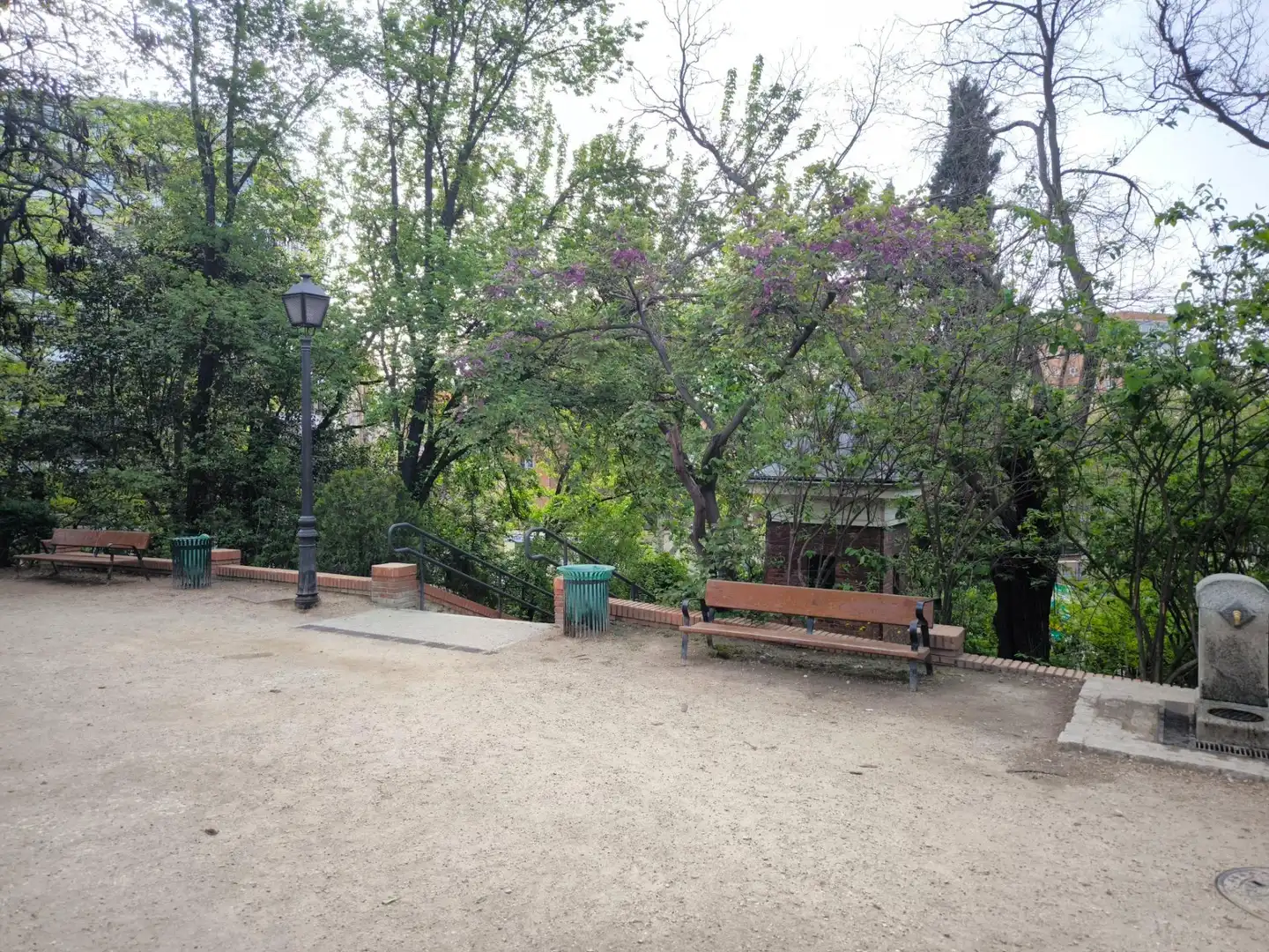 Garden of Flat for sale in Madrid  with Air Conditioner, Heating and Storage room