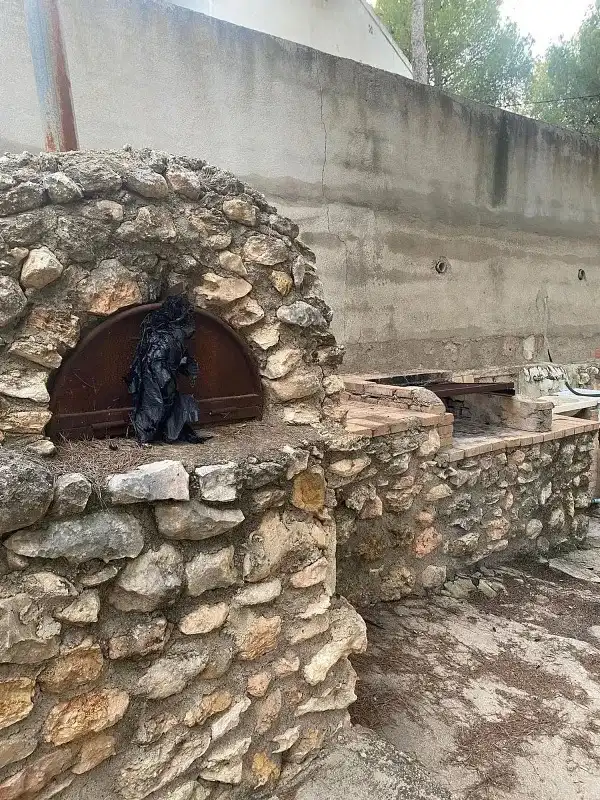 Vista exterior de Finca rústica en venda en Lorca amb Piscina i Moblat