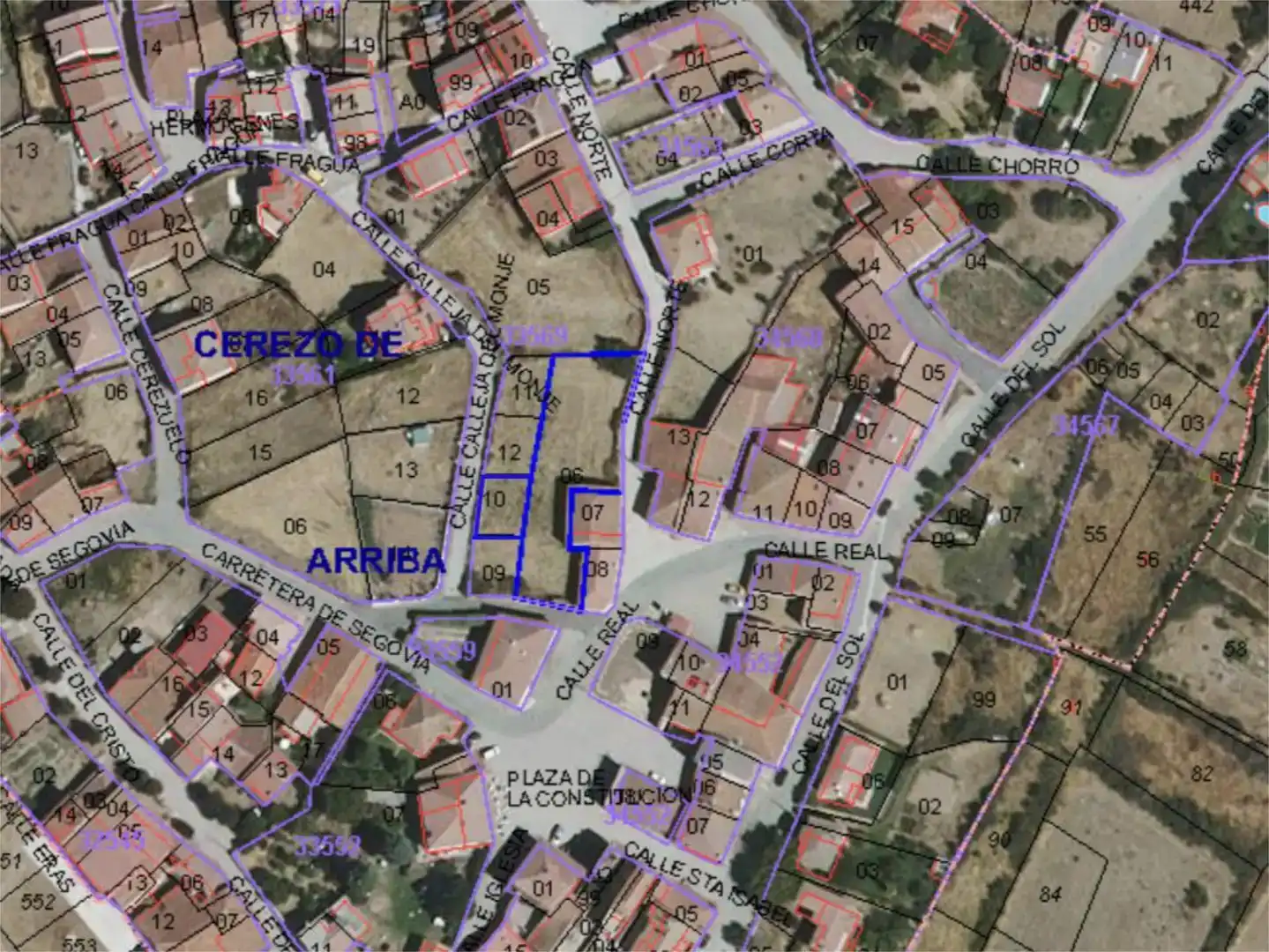Land for sale in Cerezo de Arriba