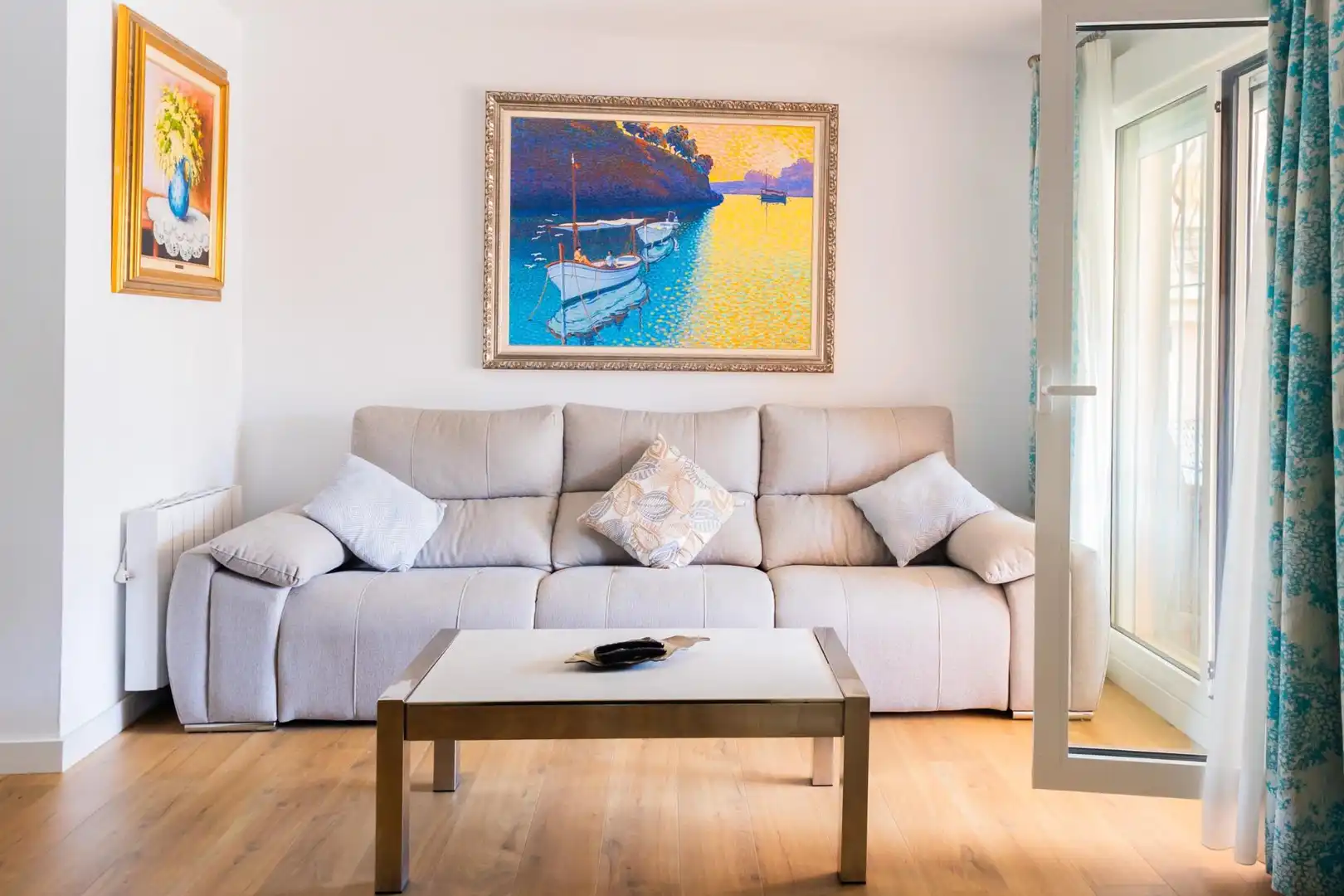 Living room of Flat for sale in Sanlúcar de Barrameda  with Heating, Private garden and Terrace