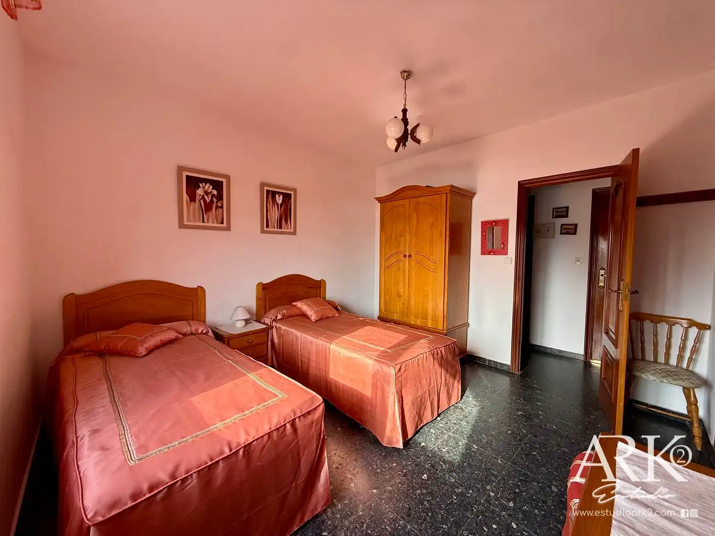 Habitación de Piso en venta en Gandia con Amueblado, Lavadora y Balcón