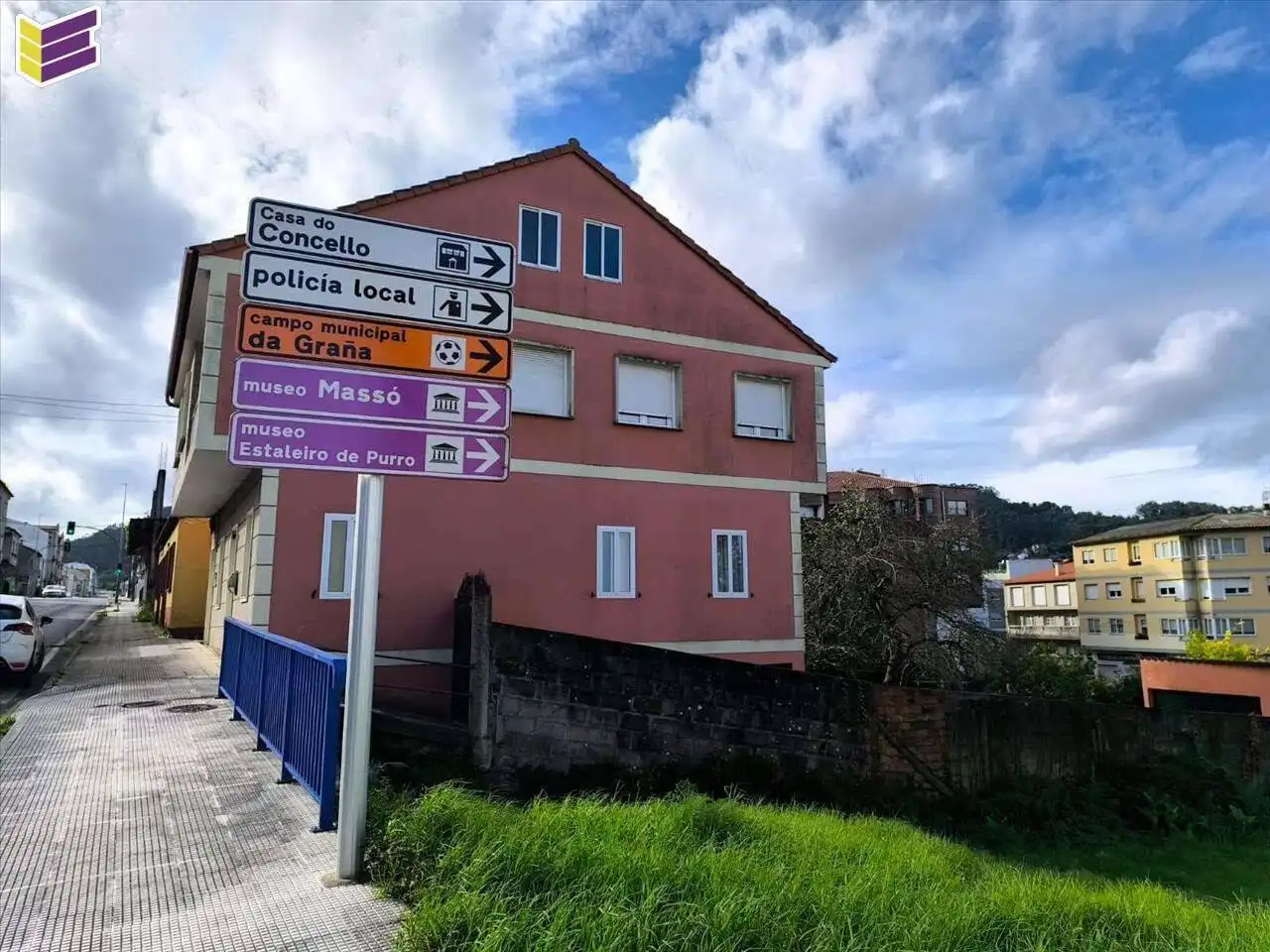 Vista exterior de Residencial en venta en Bueu