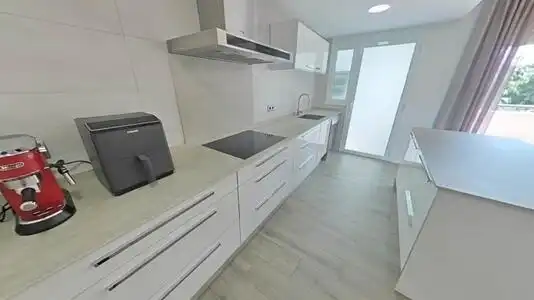 Küche von Wohnung zum Verkauf in Polinyà mit Klimaanlage, Heizung und Terrasse