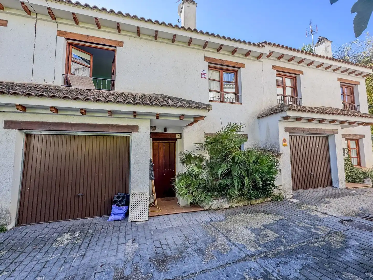Vista exterior de Casa adosada en venta en Olmeda de las Fuentes con Calefacción y Trastero