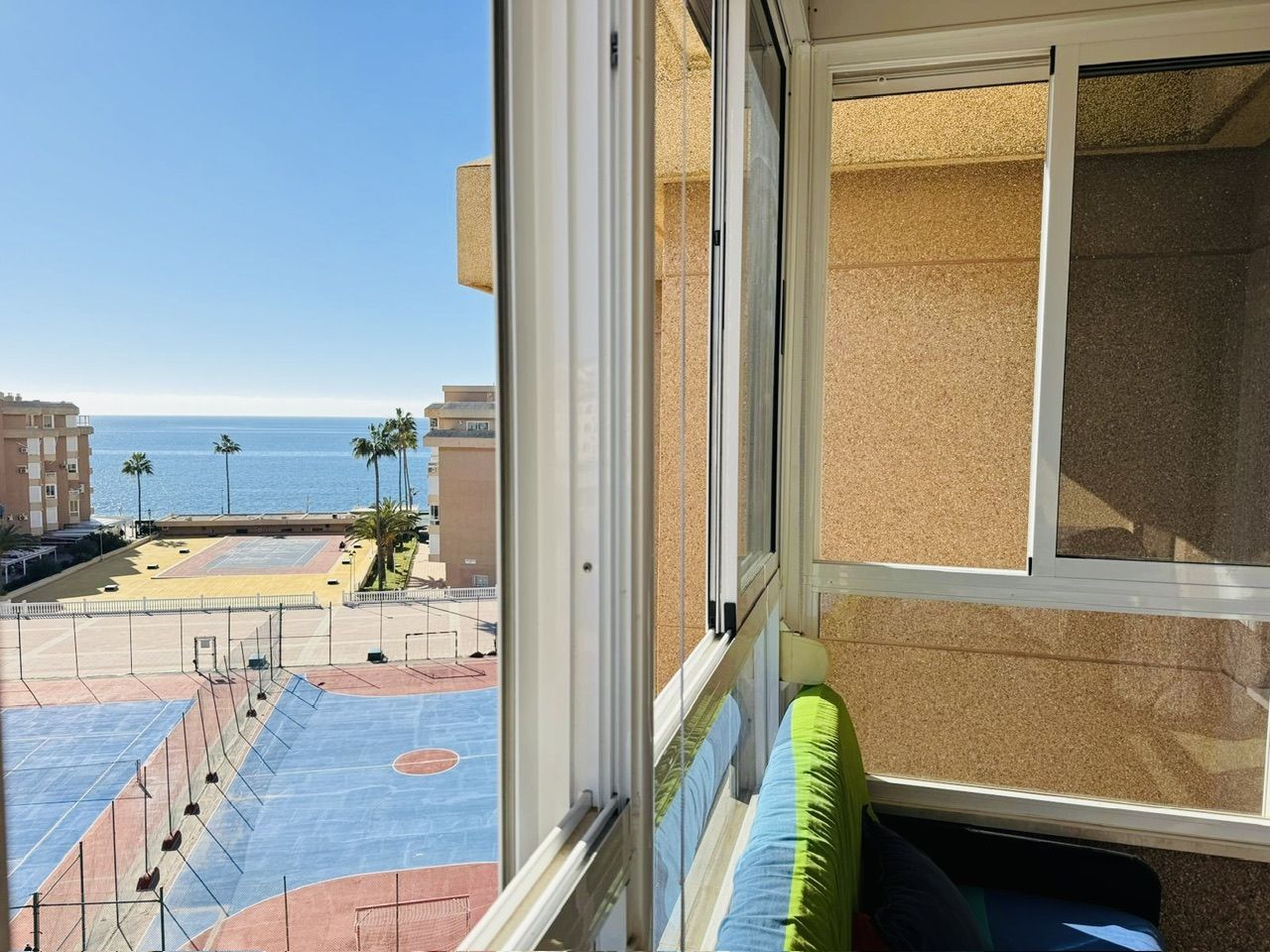 Bedroom of Flat for sale in Torrox  with Air Conditioner and Community pool