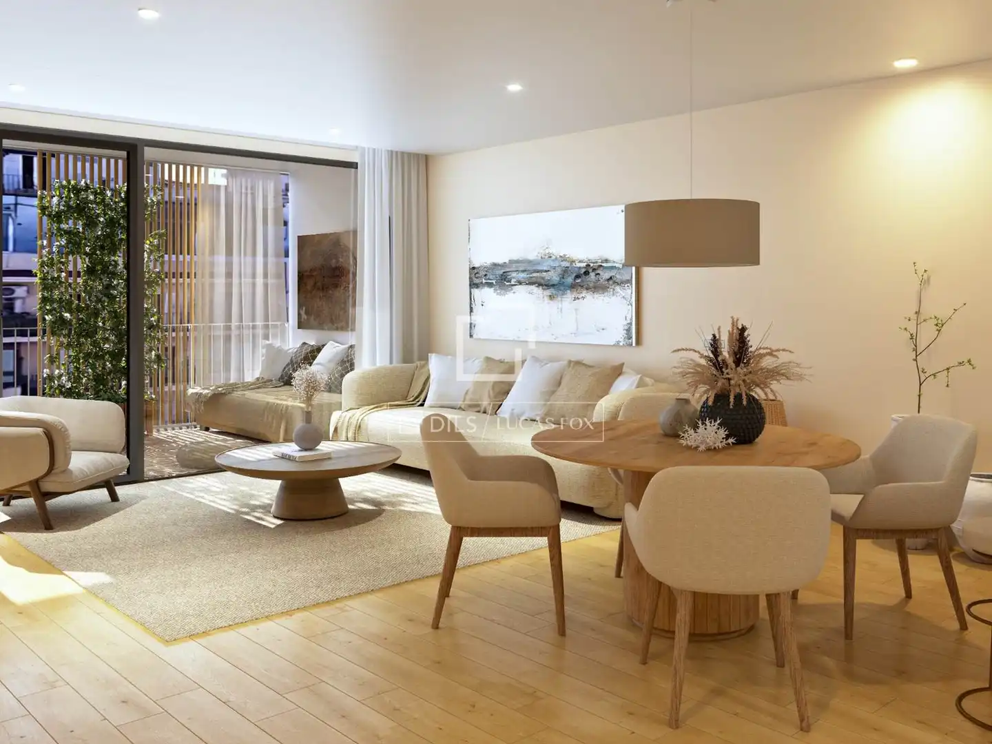 Sala de estar de Piso en venta en  Palma de Mallorca con Terraza y Balcón