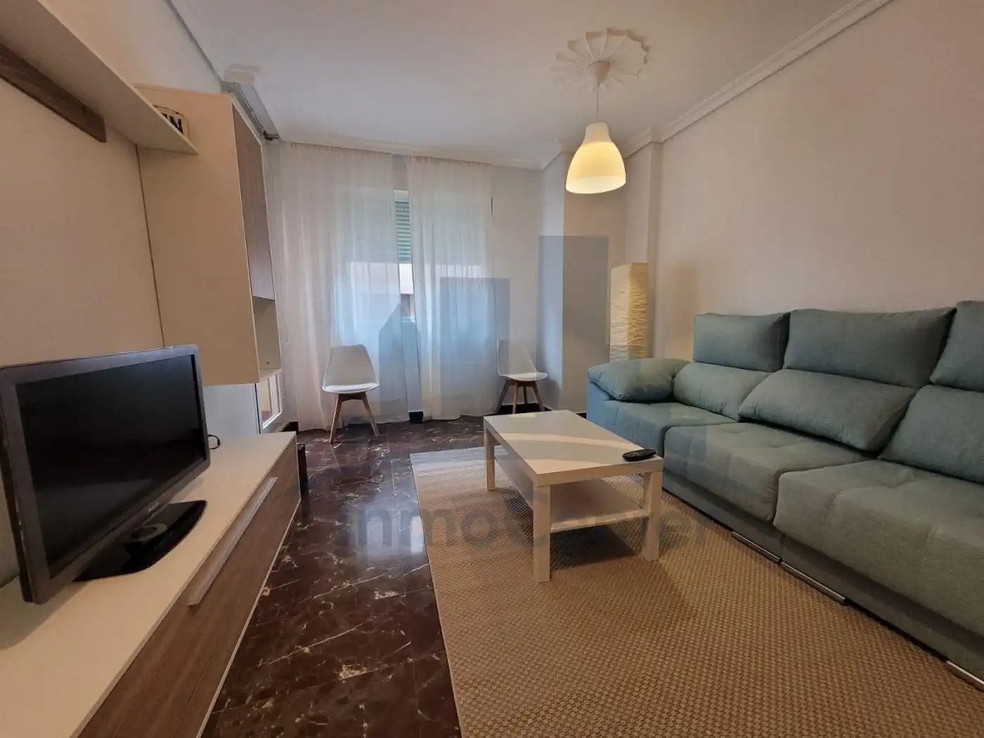 Sala de estar de Piso de alquiler en Badajoz con Terraza y Amueblado