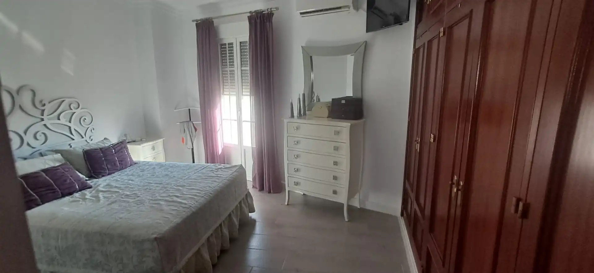 Schlafzimmer von Wohnung zum Verkauf in Utrera mit Klimaanlage, Heizung und Abstellraum