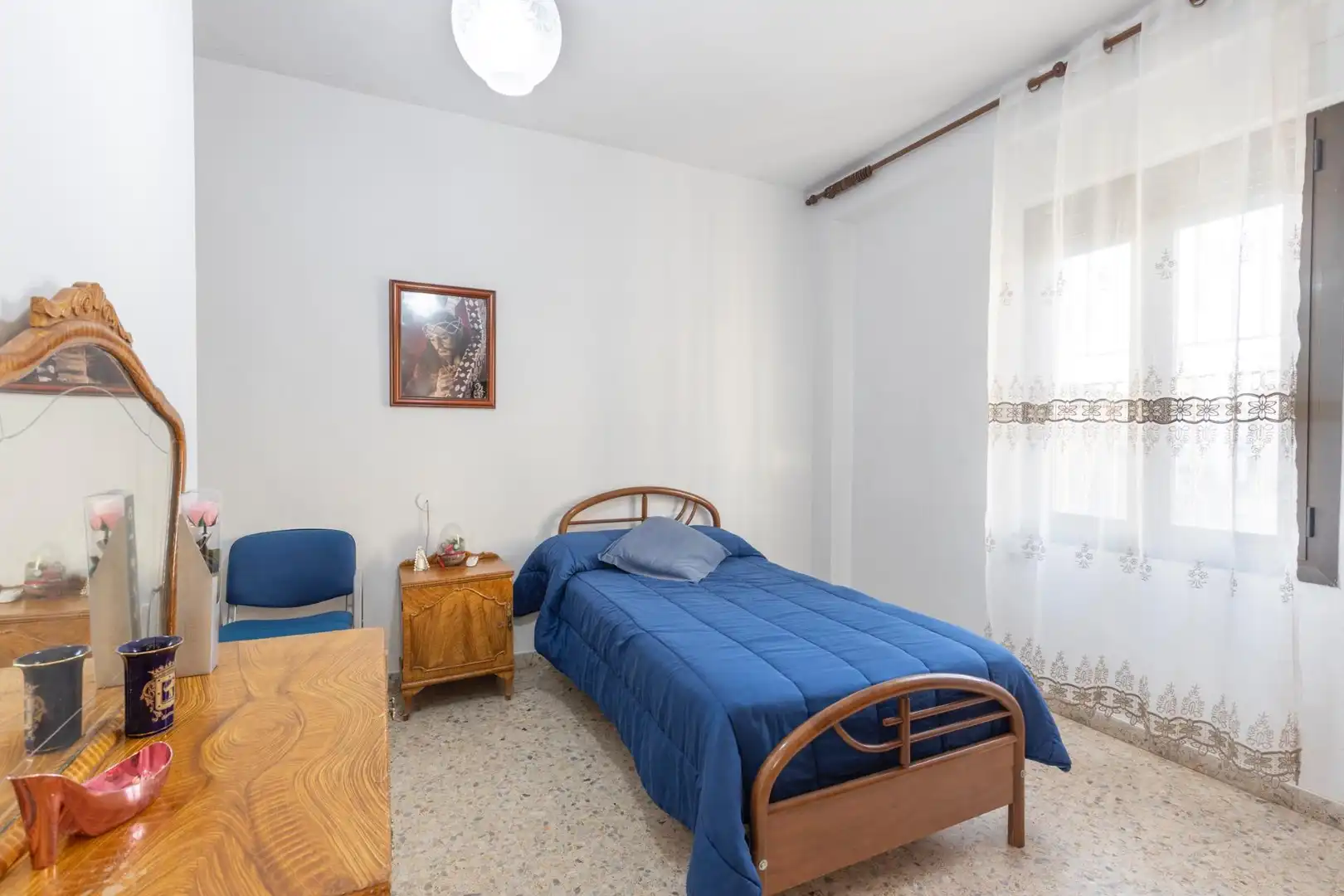 Bedroom of Houses for sale in Huétor Tájar  with Air Conditioner, Private garden and Terrace