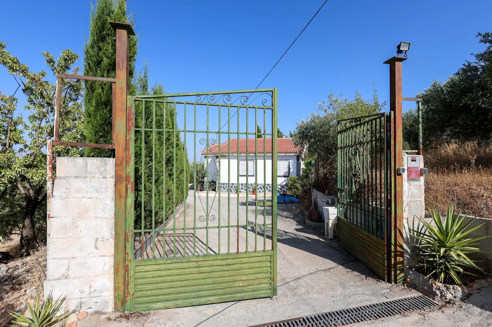 Vista exterior de Casa o xalet en venda en Cogollos de la Vega amb Piscina