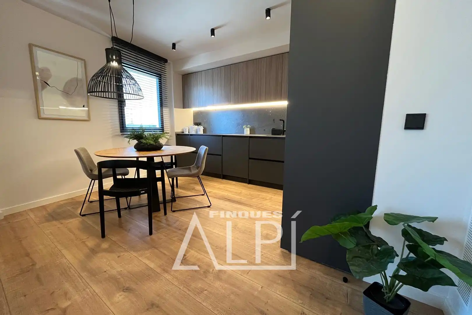Cuina de Apartament en venda en Puigcerdà amb Calefacció, Parquet i Traster