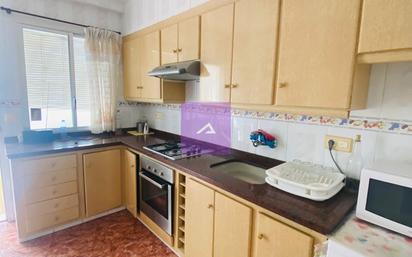 Kitchen of Flat for sale in Carcaixent  with Air Conditioner and Terrace