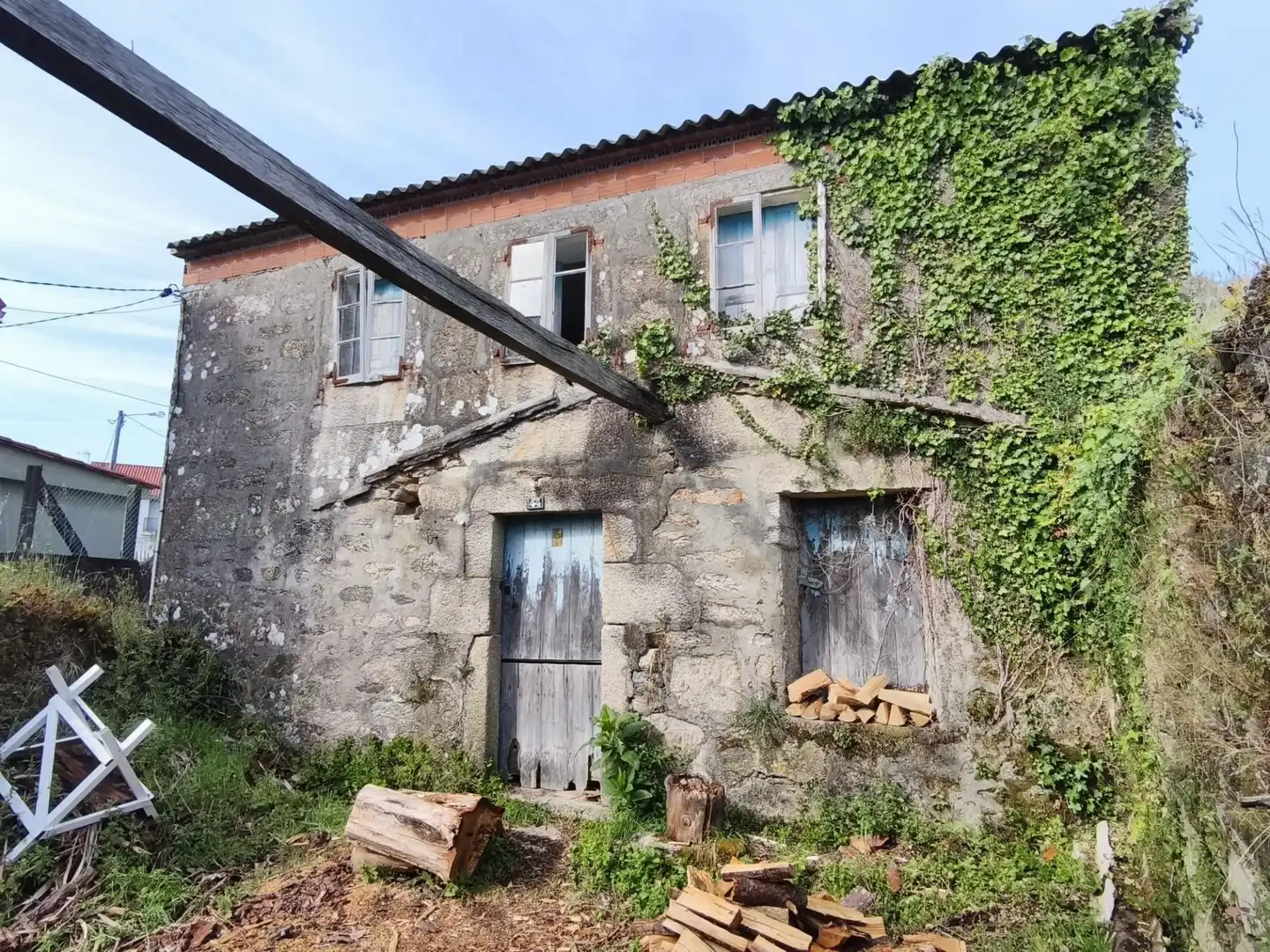 Vista exterior de Finca rústica en venta en Muros