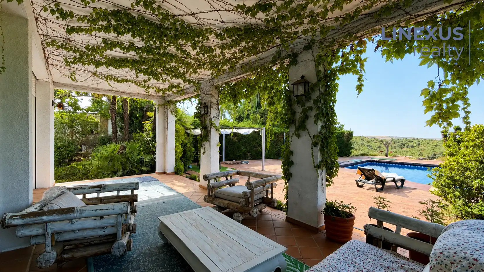 Terrassa de Casa o xalet en venda en Batres amb Calefacció, Jardí privat i Terrassa