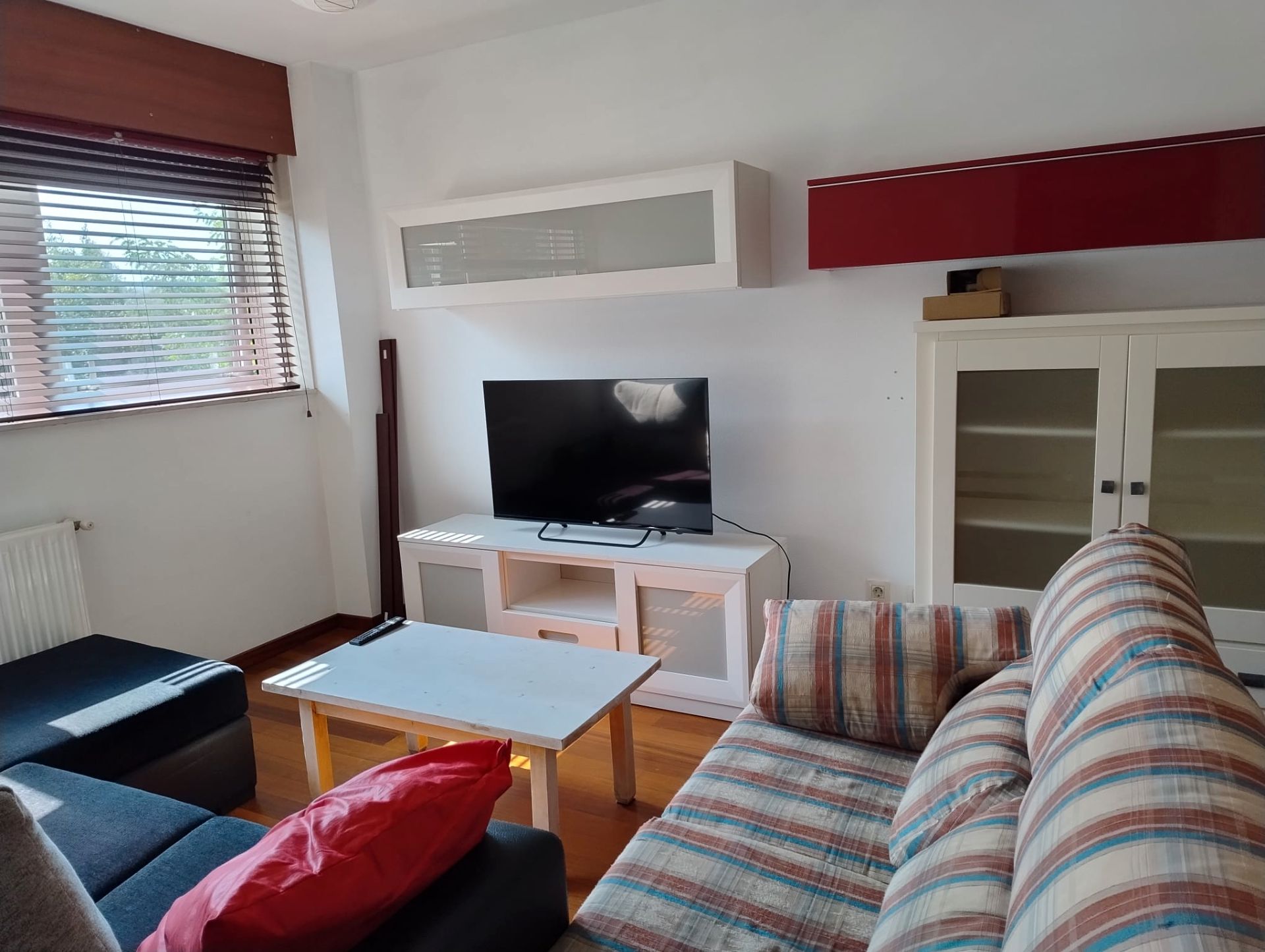 Sala de estar de Piso de alquiler en Santiago de Compostela  con Calefacción, Amueblado y Horno