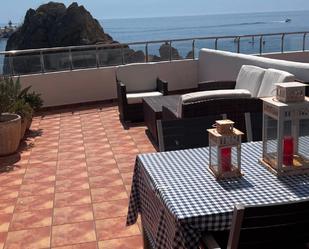 Terrace of Apartment to rent in Sant Feliu de Guíxols  with Heating, Terrace and Furnished