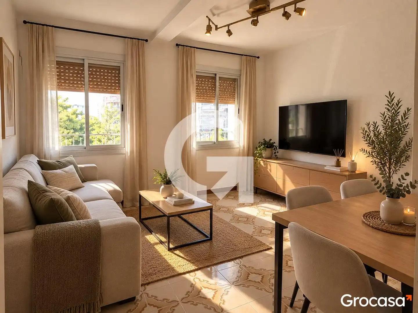 Appartement avec terrasse à vendre à Almeda - El Corte Inglés