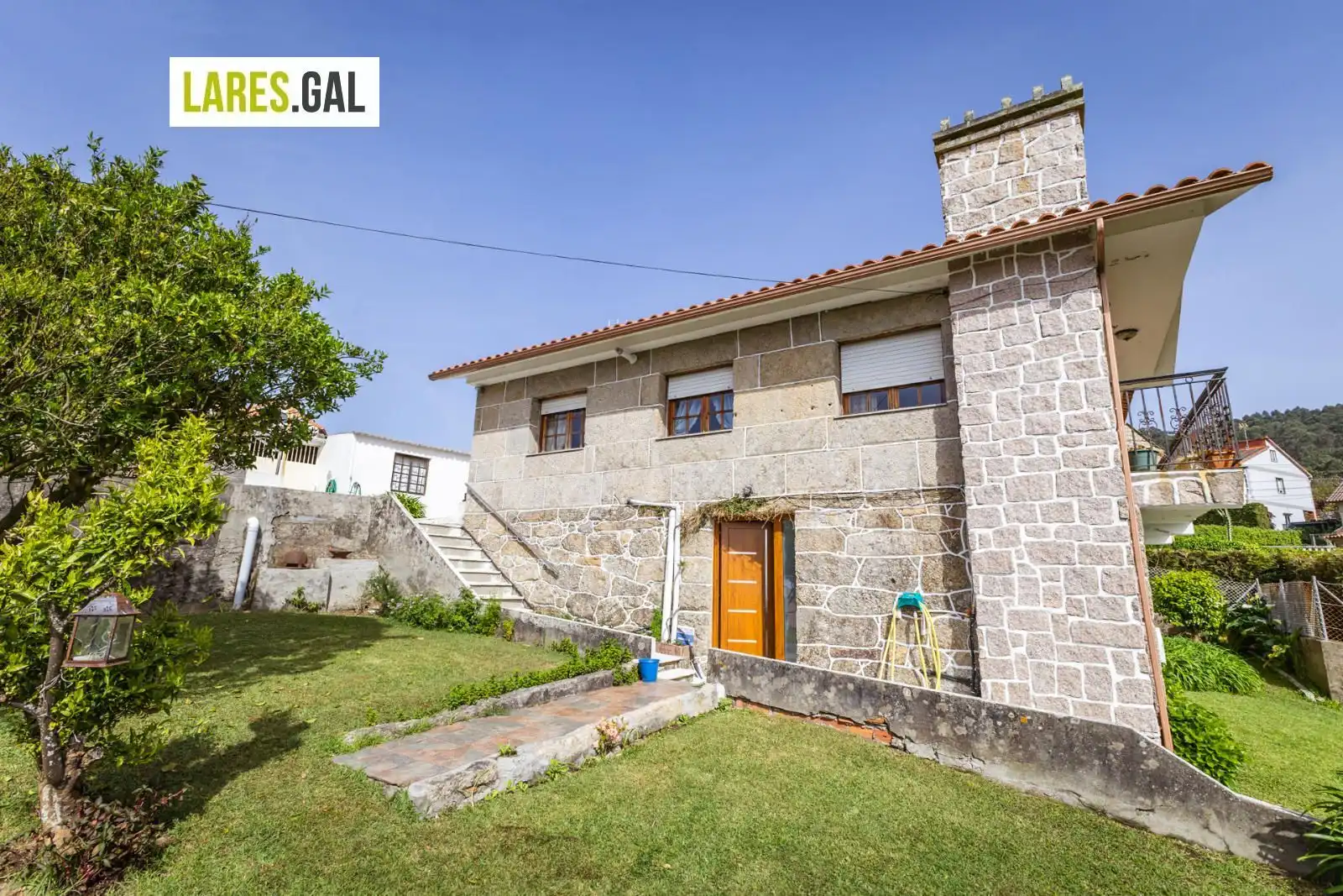 Vista exterior de Casa o chalet en venta en Bueu con Jardín privado, Terraza y Trastero
