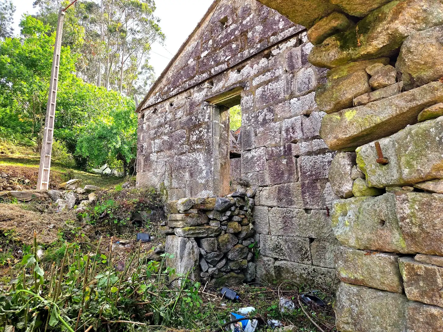 Vista exterior de Finca rústica en venta en Meis con Jardín privado y Terraza