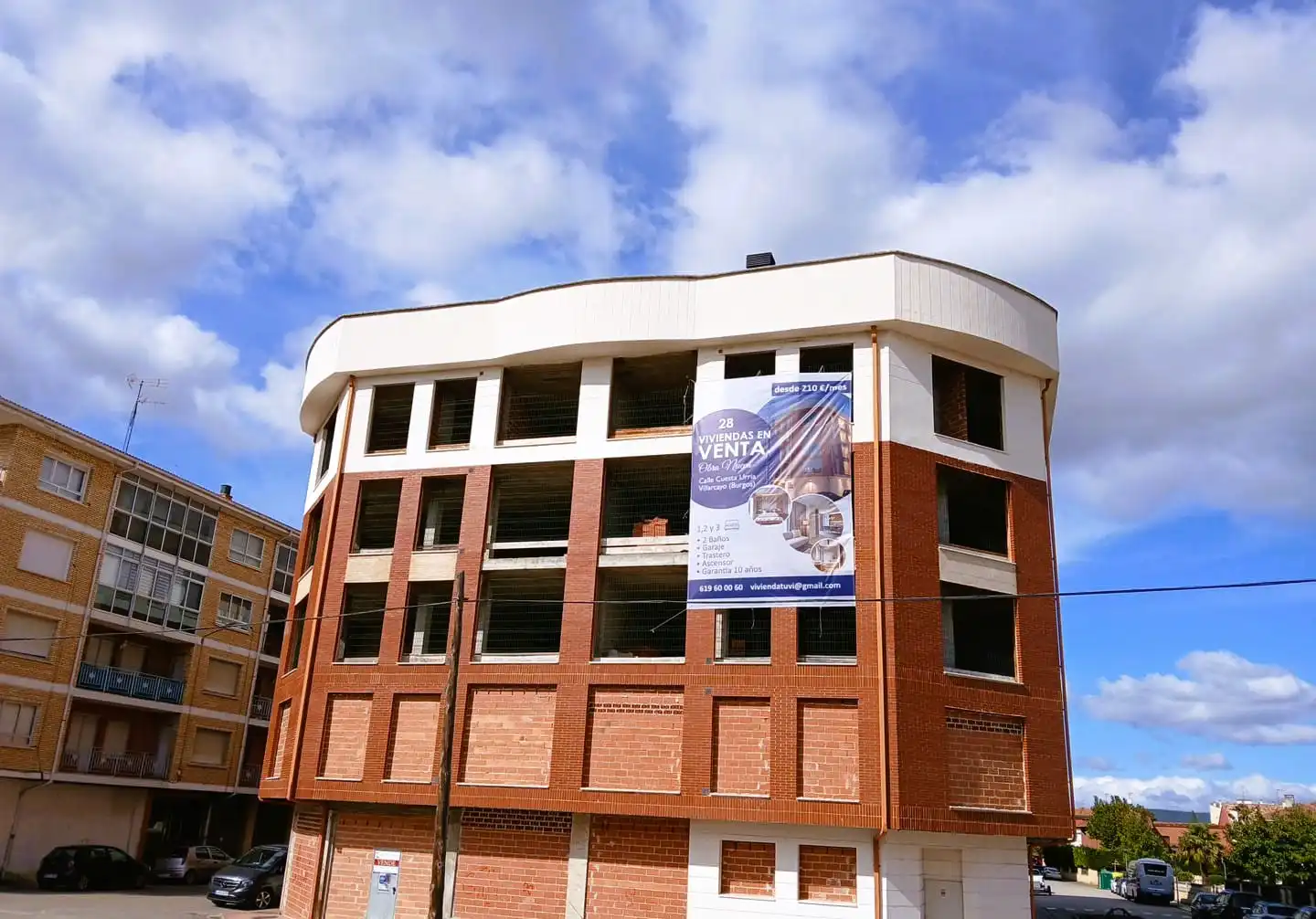 Exterior view of Flat for sale in Villarcayo de Merindad de Castilla la Vieja  with Heating and Storage room