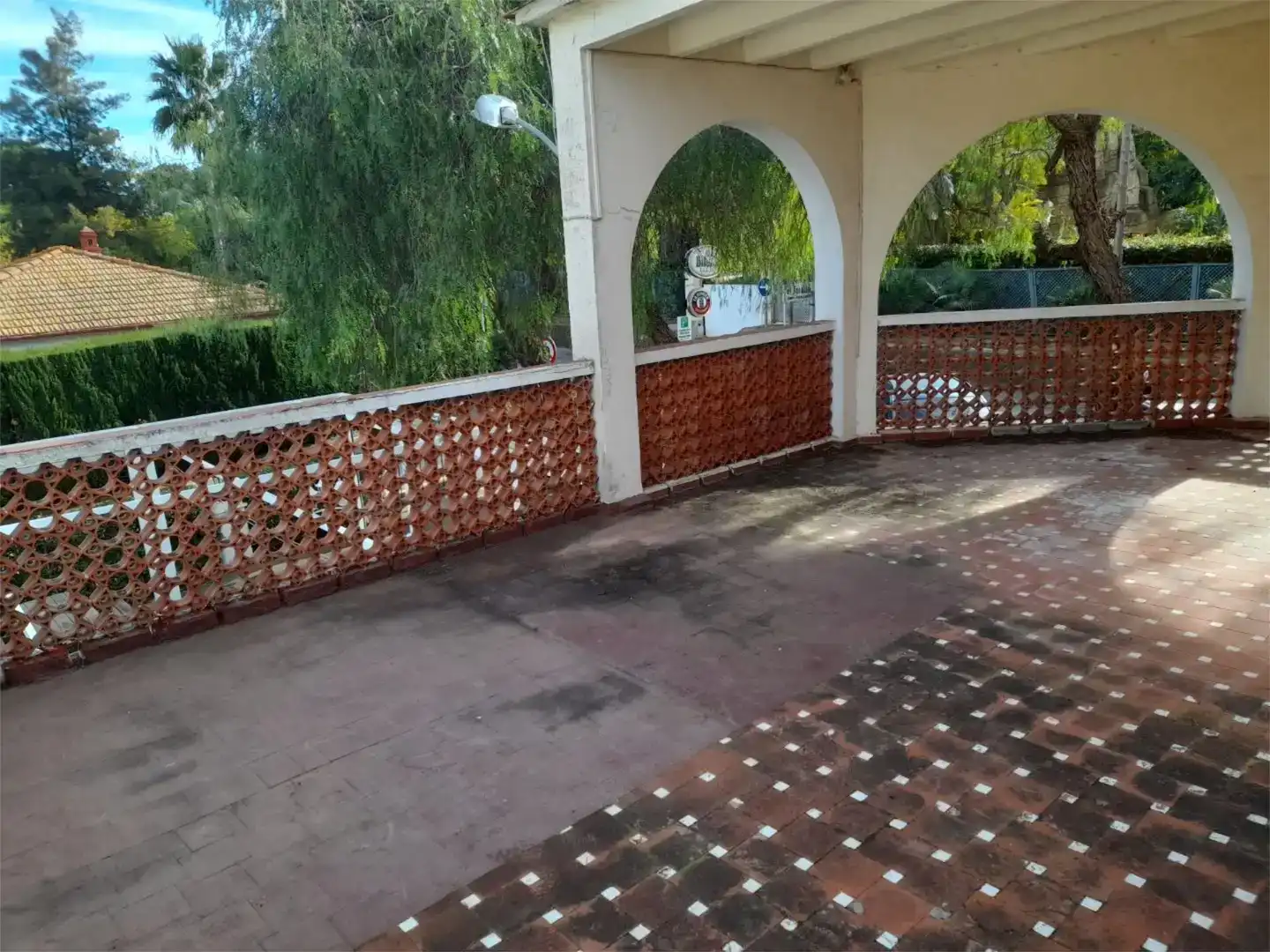 Terrasse von Geschaftsraum zum Verkauf in Dénia mit Klimaanlage