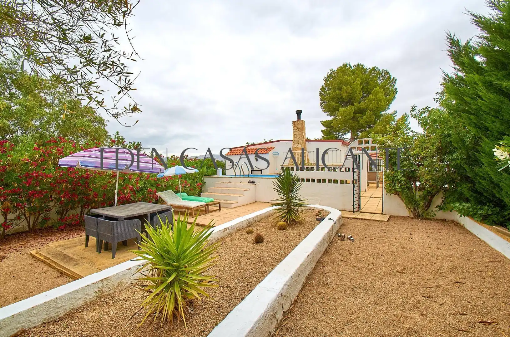 Terraza de Casa o chalet en venta en Biar con Aire acondicionado, Calefacción y Jardín privado