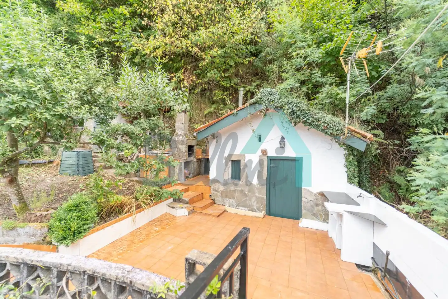 Garden of Houses for sale in Aller  with Heating, Private garden and Terrace