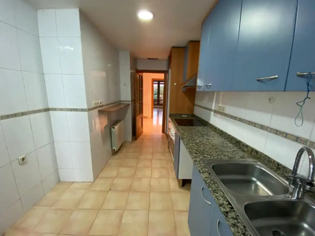 Küche von Wohnung zur Miete in Valencia mit Klimaanlage, Heizung und Terrasse